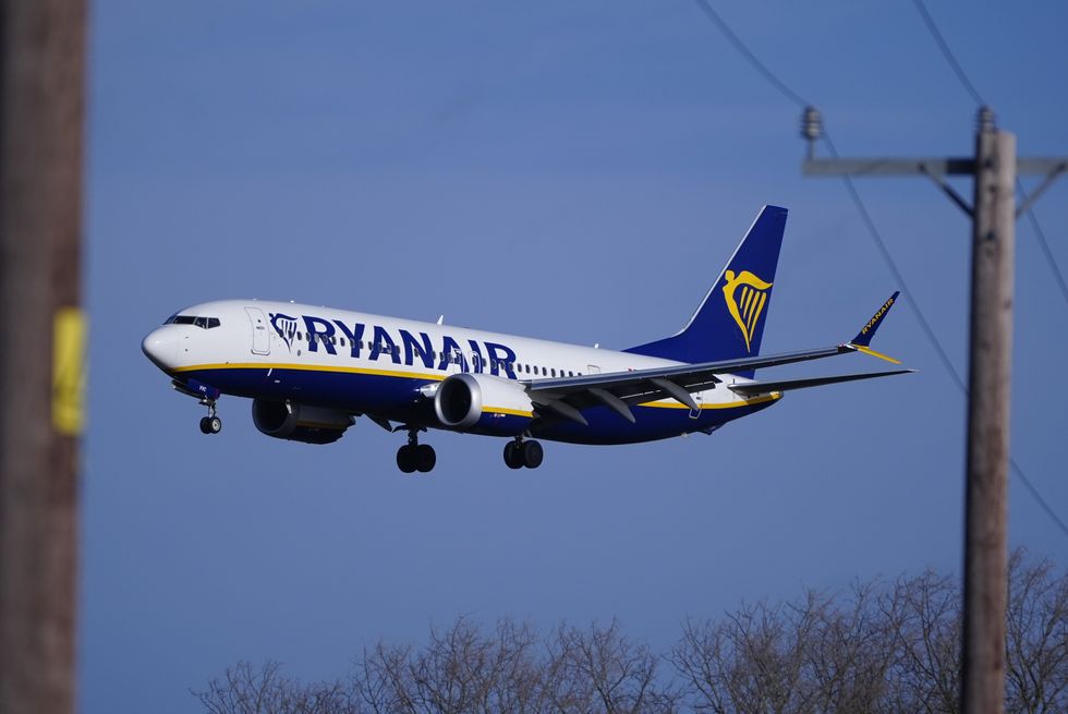 Ryanair flight