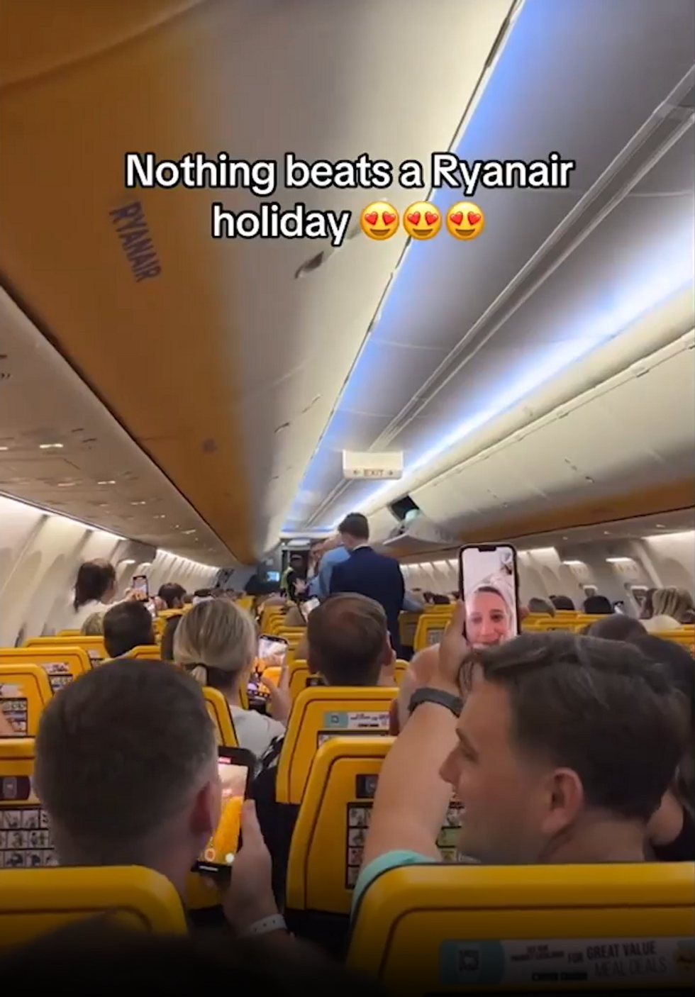 Ryanair passenger removed