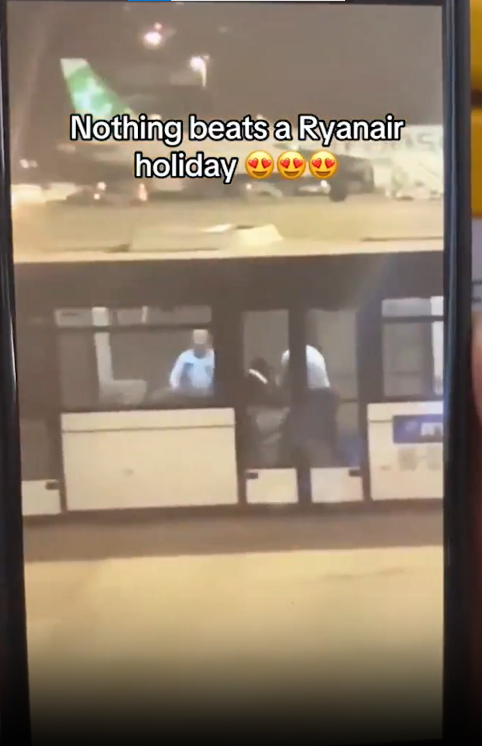 Ryanair passenger removed