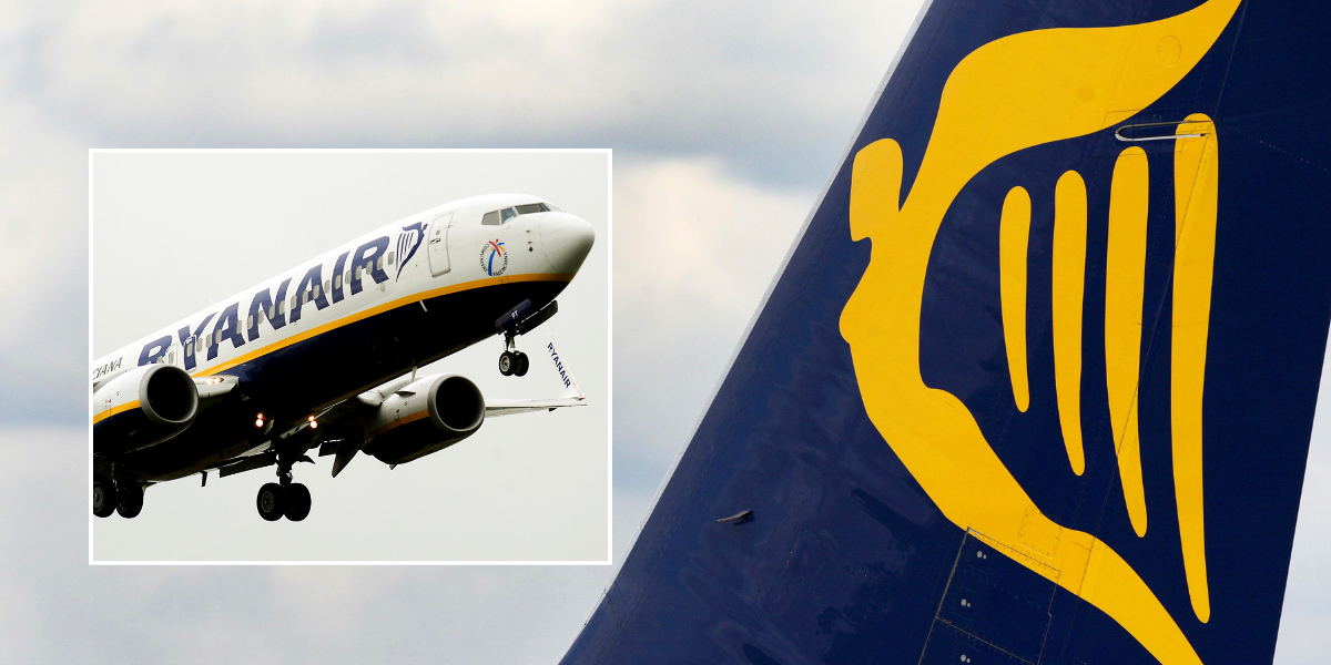 NextImg:Ryanair passenger screams at staff member as she threatens to fight them on the tarmac