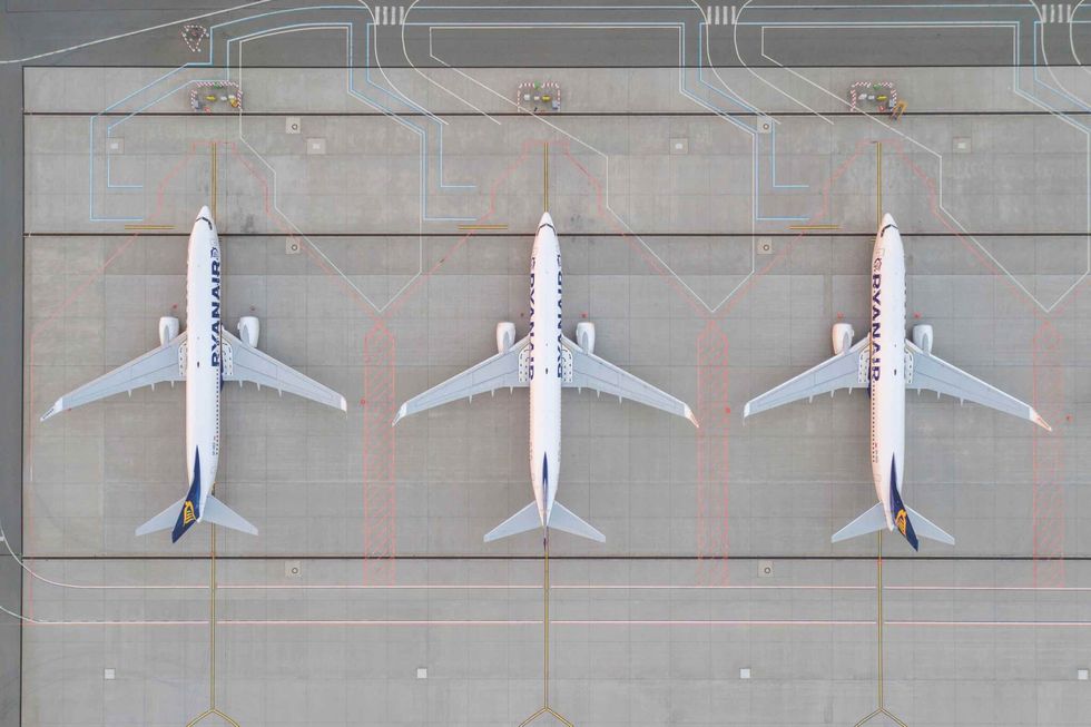 Ryanair planes