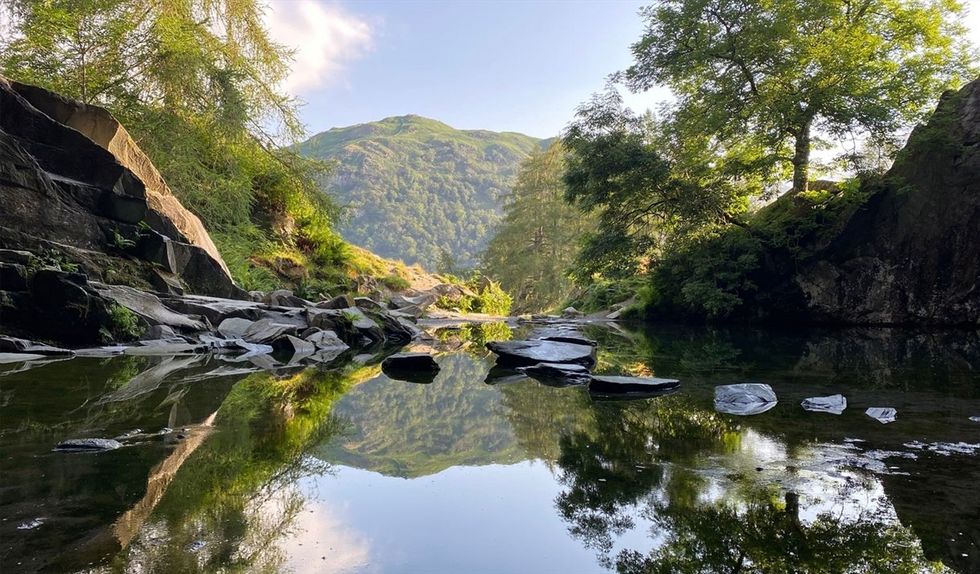 Rydal Water in Cumbria