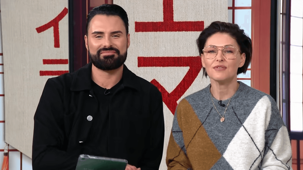 Rylan Clark and Emma Willis