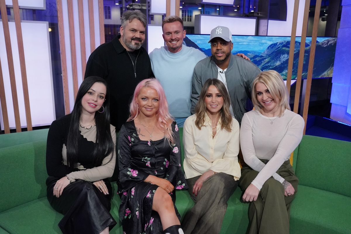 S Club 7 gathered for the 25th anniversary tour