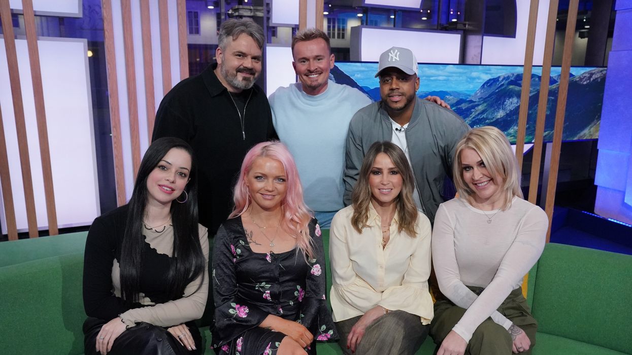 S Club 7 gathered for the 25th anniversary tour