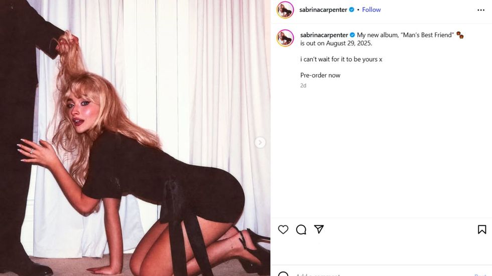 Sabrina Carpenter album cover