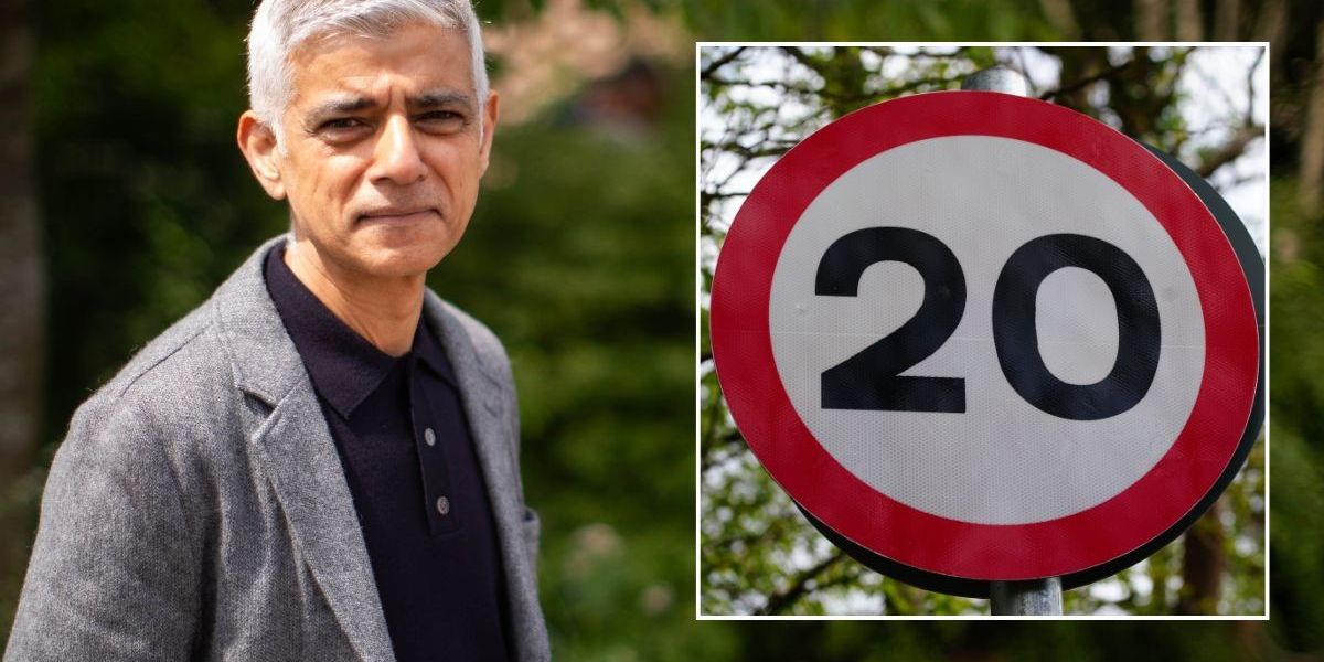 Major rollout of 20mph speed limits and road changes backed by £95m to meet Sadiq Khan’s targets Major rollout of 20mph speed limits and road changes backed by £95m to meet Sadiq Khan’s targets