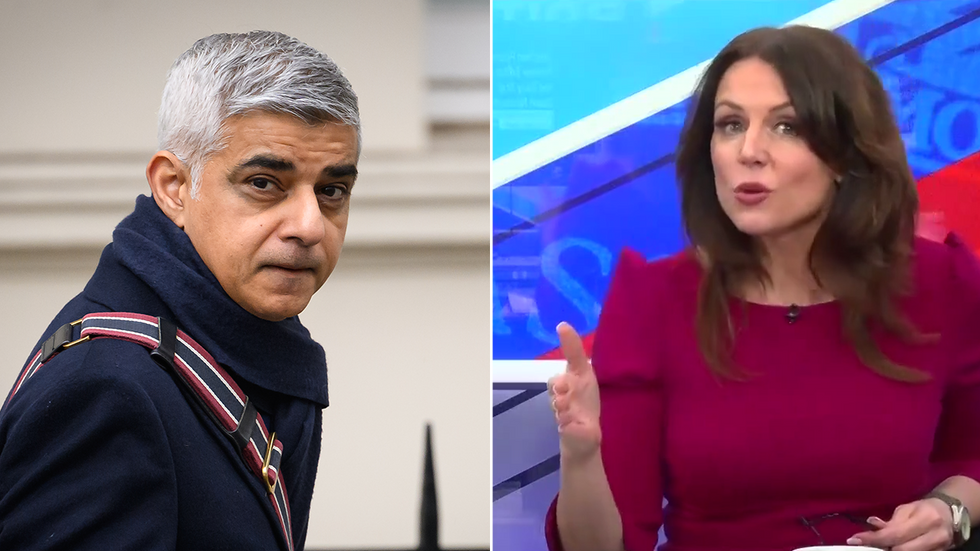 Sadiq Khan and Bev Turner