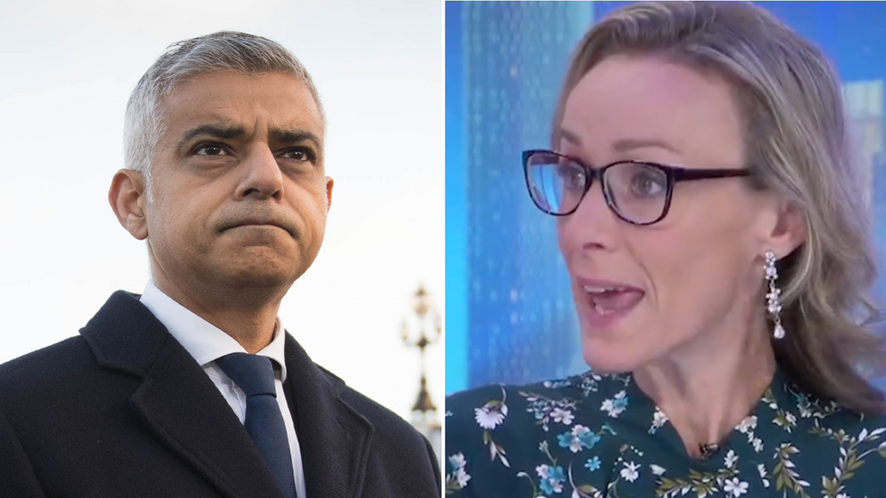Sadiq Khan and Emma Woolf