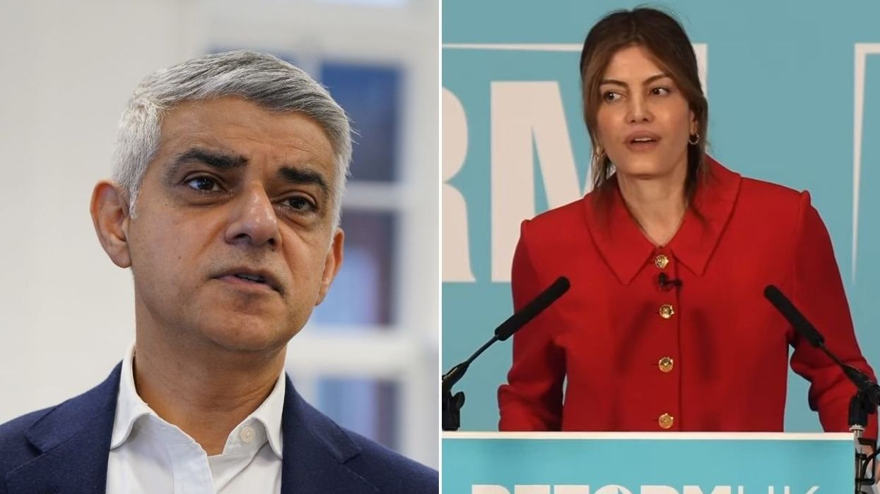 Sadiq Khan and Laila Cunningham