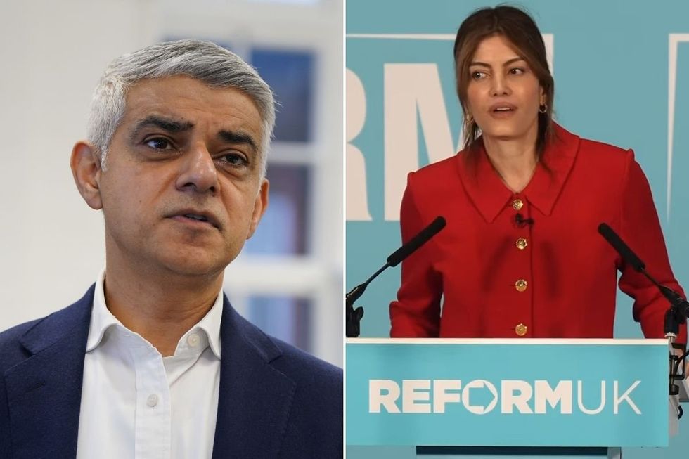Sadiq Khan and Laila Cunningham