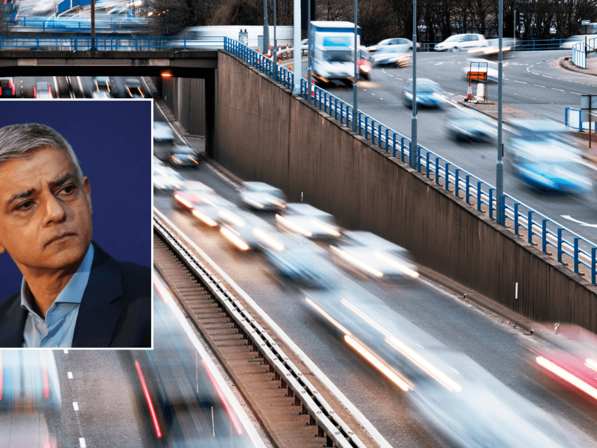 Sadiq Khan and London roads