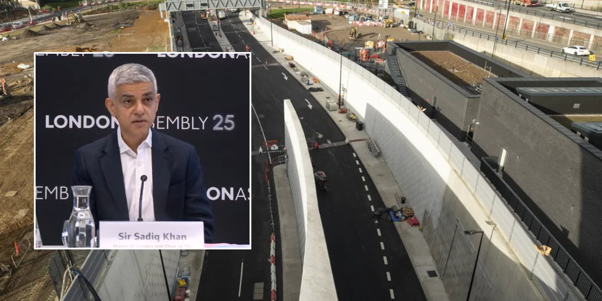 NextImg:Motorists boycott Sadiq Khan’s new toll route opting for free crossing instead of £4 daily charge