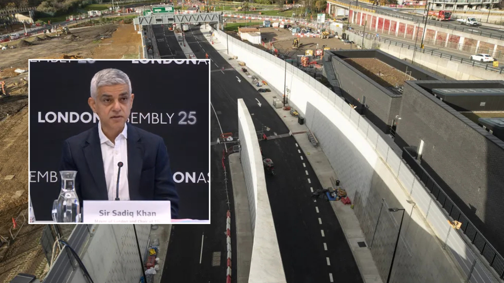 Sadiq Khan and new Silvertown tunnel