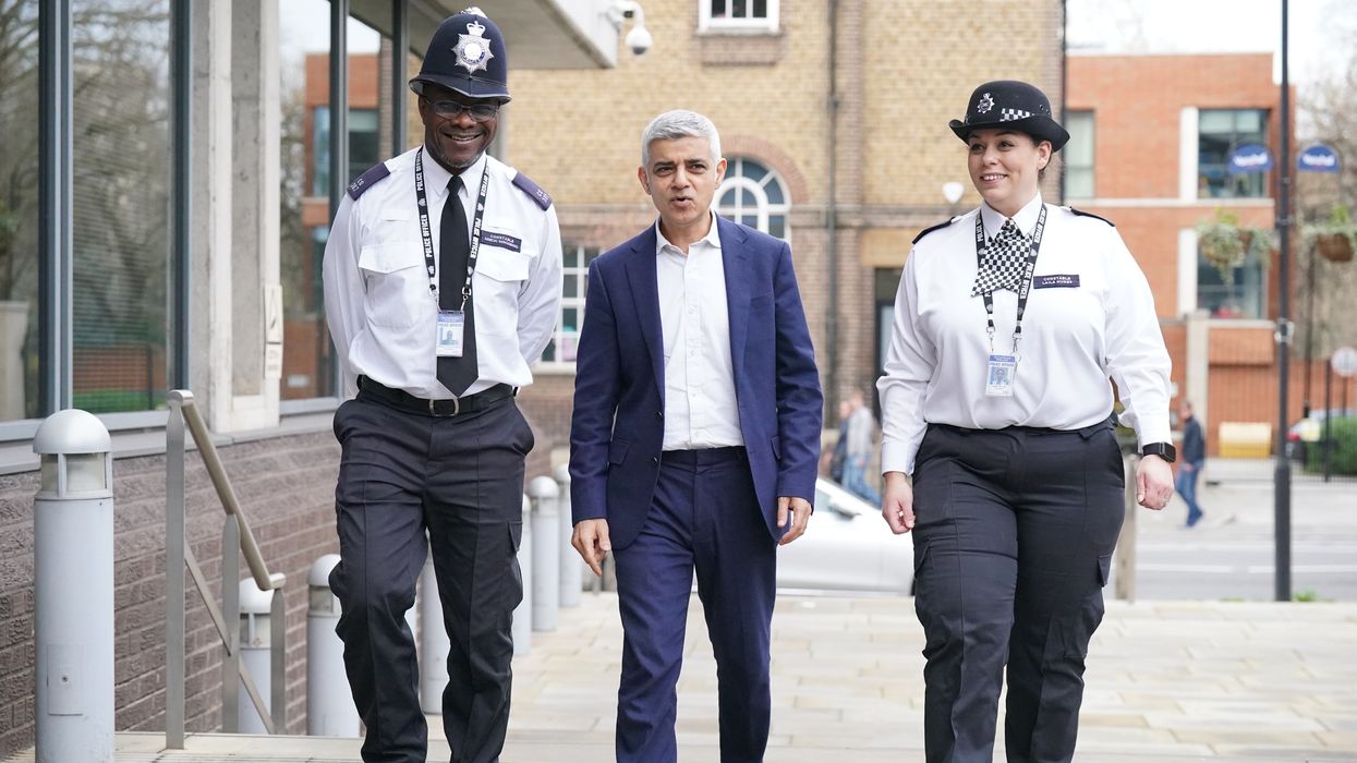 Sadiq Khan and police