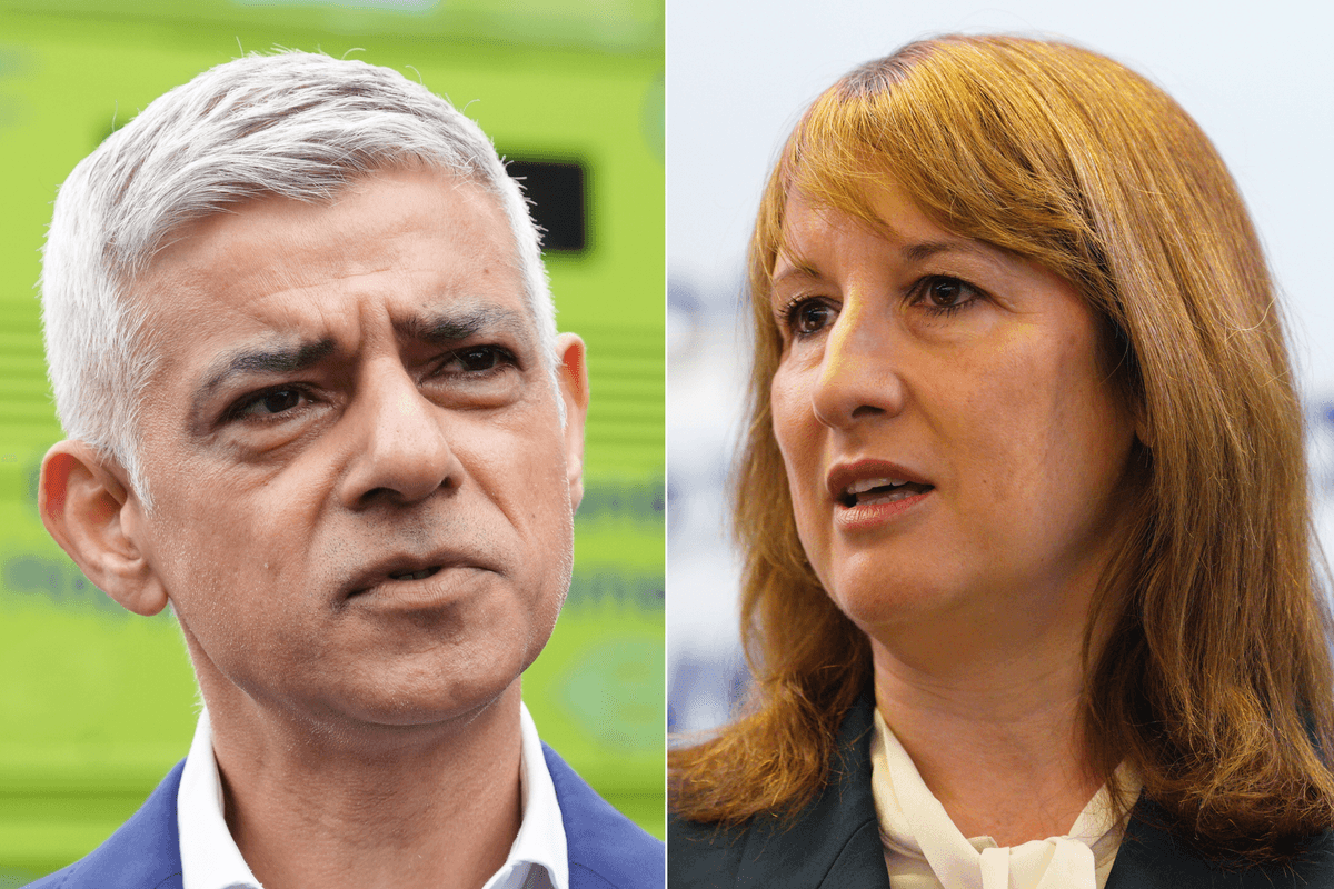 Sadiq Khan and Rachel Reeves