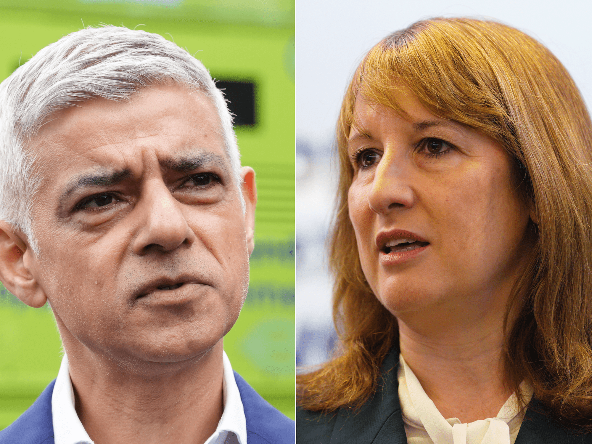 Sadiq Khan and Rachel Reeves