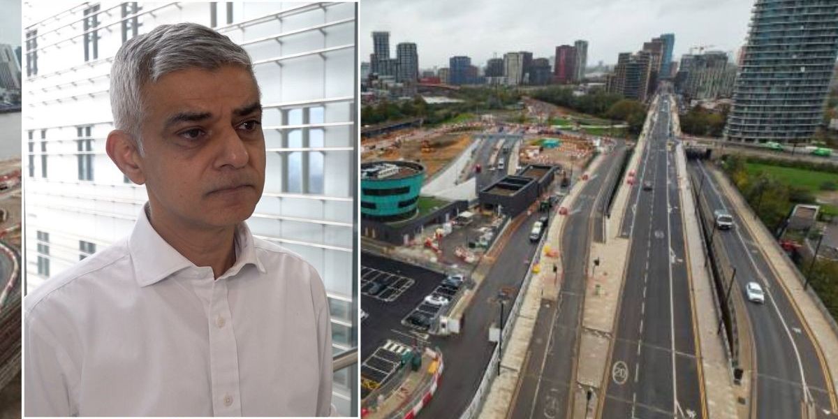 NextImg:Motorists ditch major toll routes in favour of free crossings as Sadiq Khan faces chaos over £2bn project