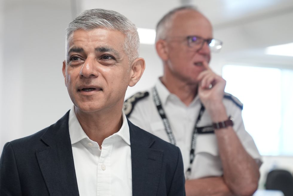 Sadiq Khan and the Metropolitan Police cover Havering residents at the moment