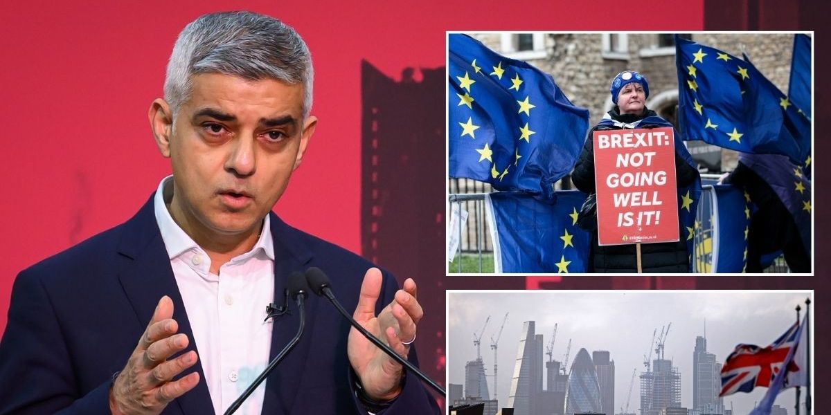 NextImg:'Waste of time!' Sadiq Khan's Brexit-bashing investigation faces Tory boycott as London Mayor accused of 'ignoring real problems'