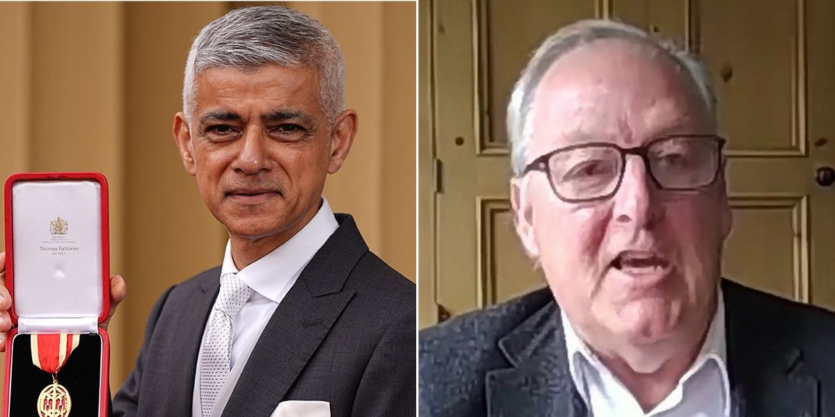 NextImg:Sadiq Khan knighthood: Ex-London candidate ‘physically sick’ after seeing Mayor handed top gong