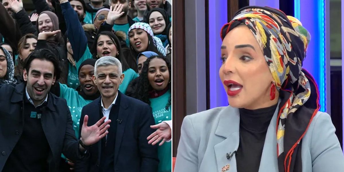 Sadiq Khan accused of ‘politicising Islam’ amid calls to ban mass prayer Sadiq Khan accused of ‘politicising Islam’ amid calls to ban mass prayer