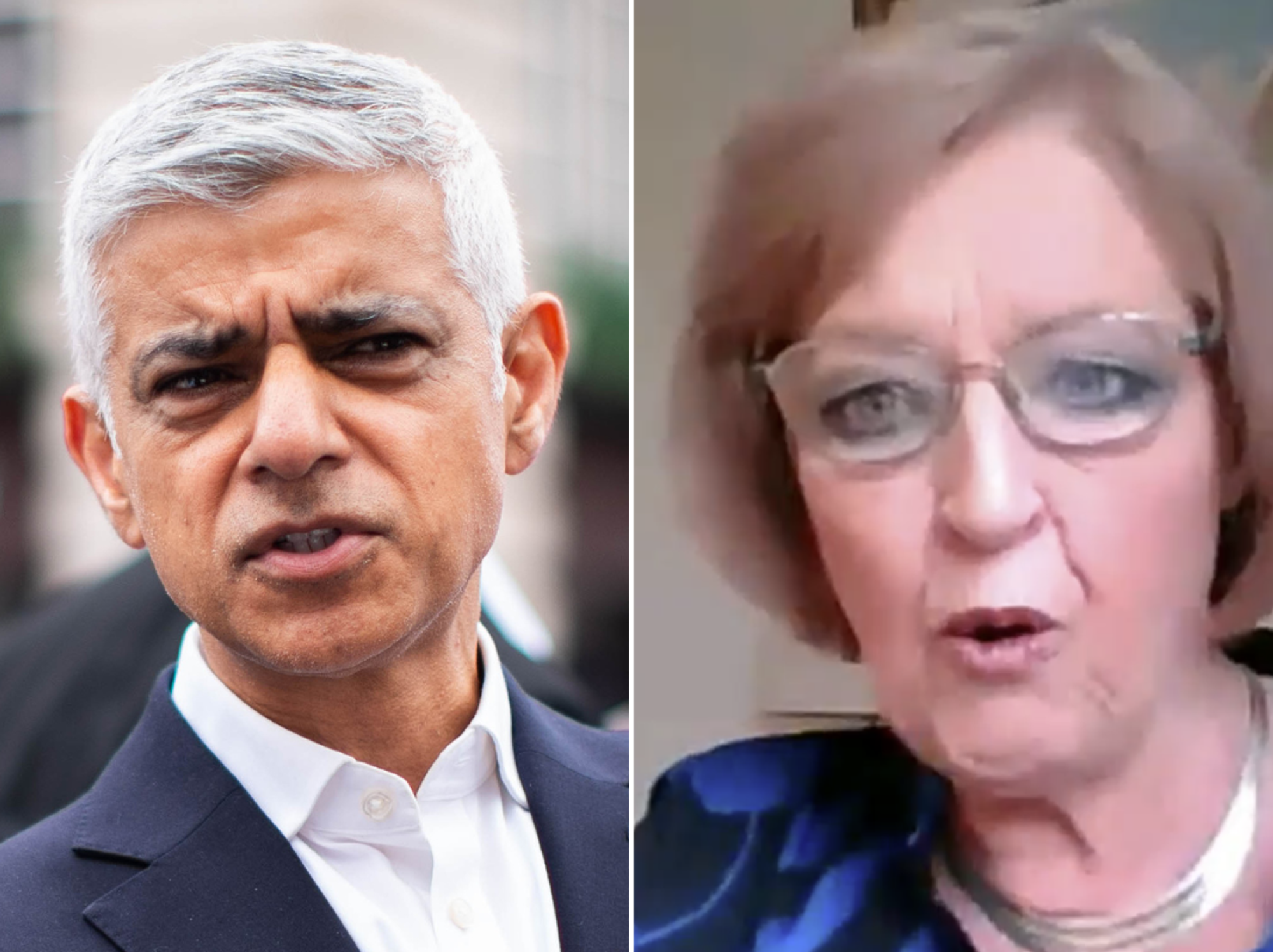 Sadiq Khan; Marilyn Hawes