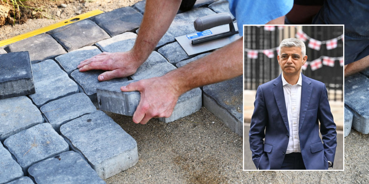 NextImg:Sadiq Khan-backed plan wants to TAX home owners who concrete over gardens
