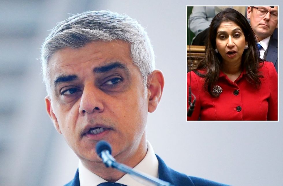 Sadiq Khan/Suella Bravermman