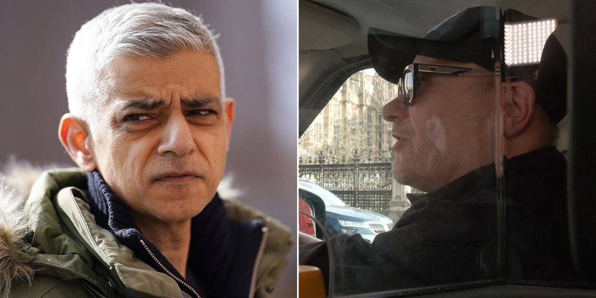 NextImg:'I wouldn't pick him up!' Black cab drivers vow to SHUN Sadiq Khan amid warning of cabbie extinction