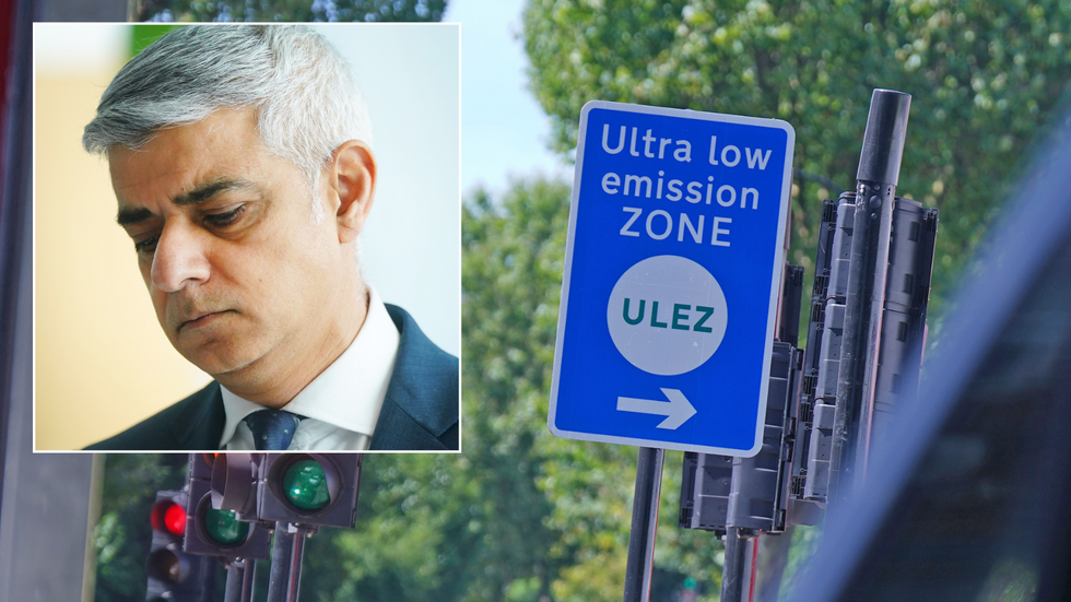 Sadiq Khan/Ulez sign