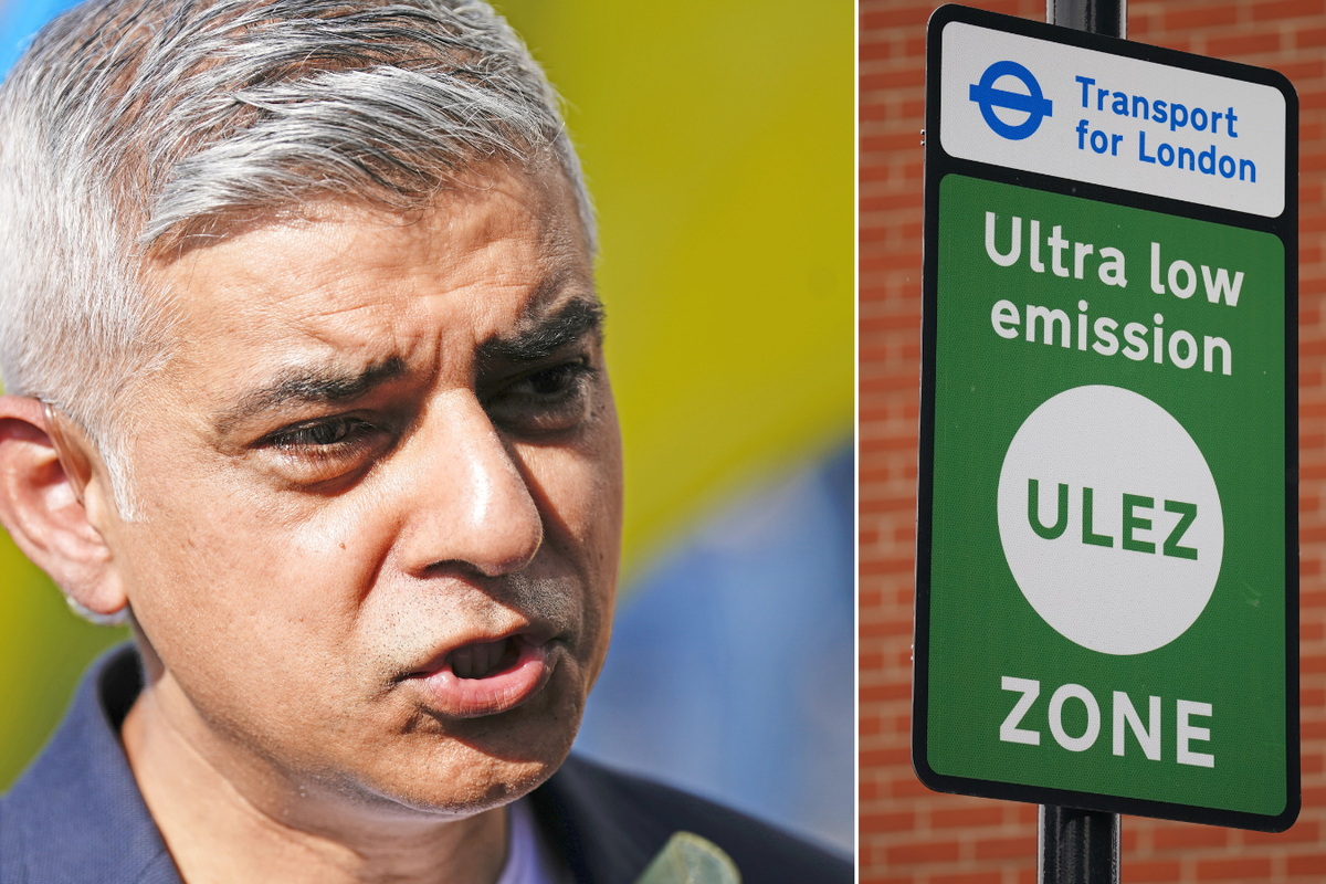 Sadiq Khan/Ulez sign