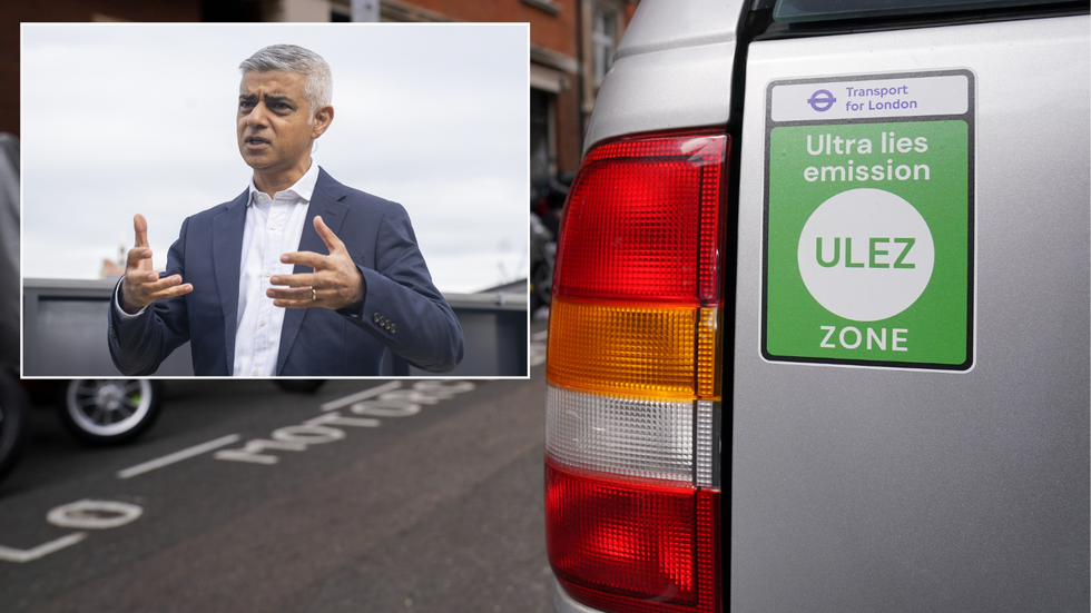 Sadiq Khan/Ulez sticker