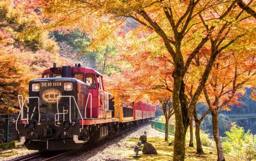 Sagano Romantic Train Japan