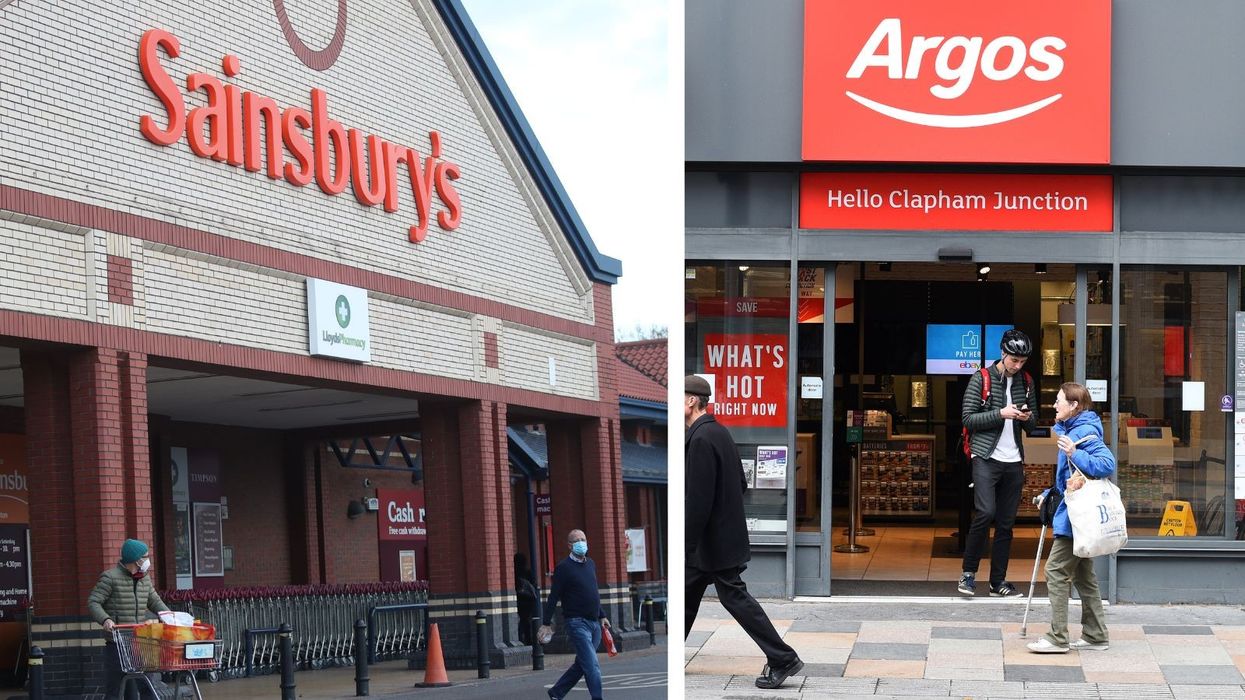 Sainsbury's and Argos stores in pictures