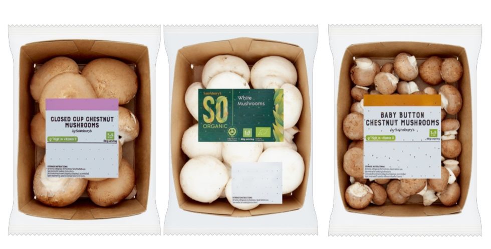 Sainsbury's mushrooms