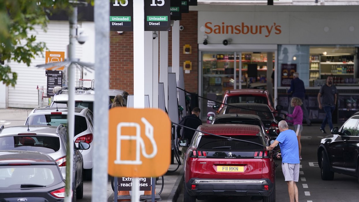 Sainsbury's petrol station