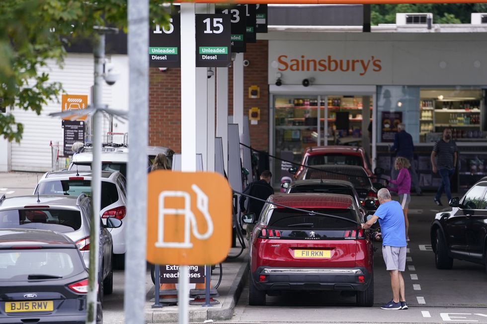 Sainsbury's petrol station