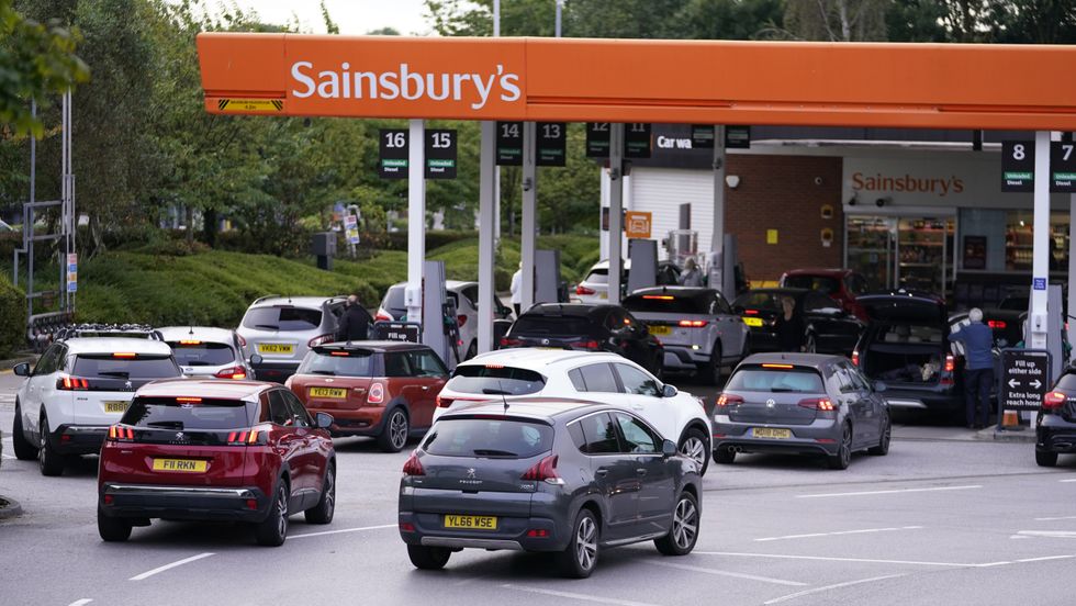 Sainsbury's petrol station