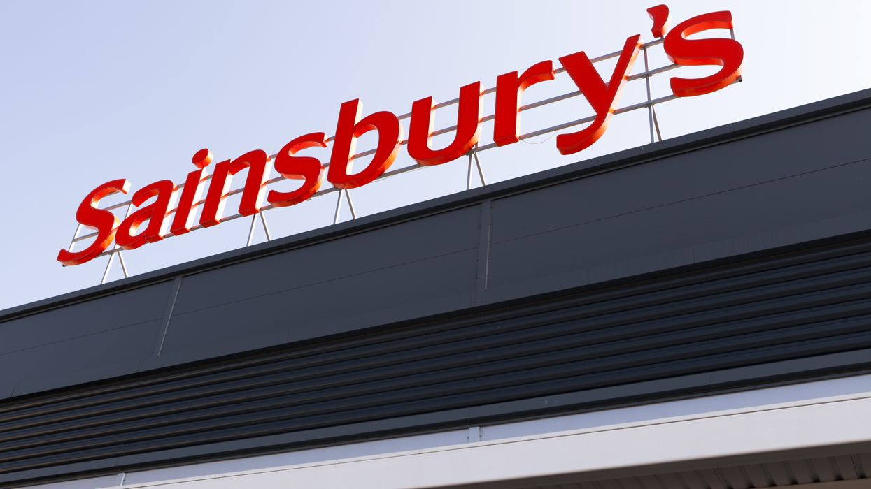 sainsbury's shop sign