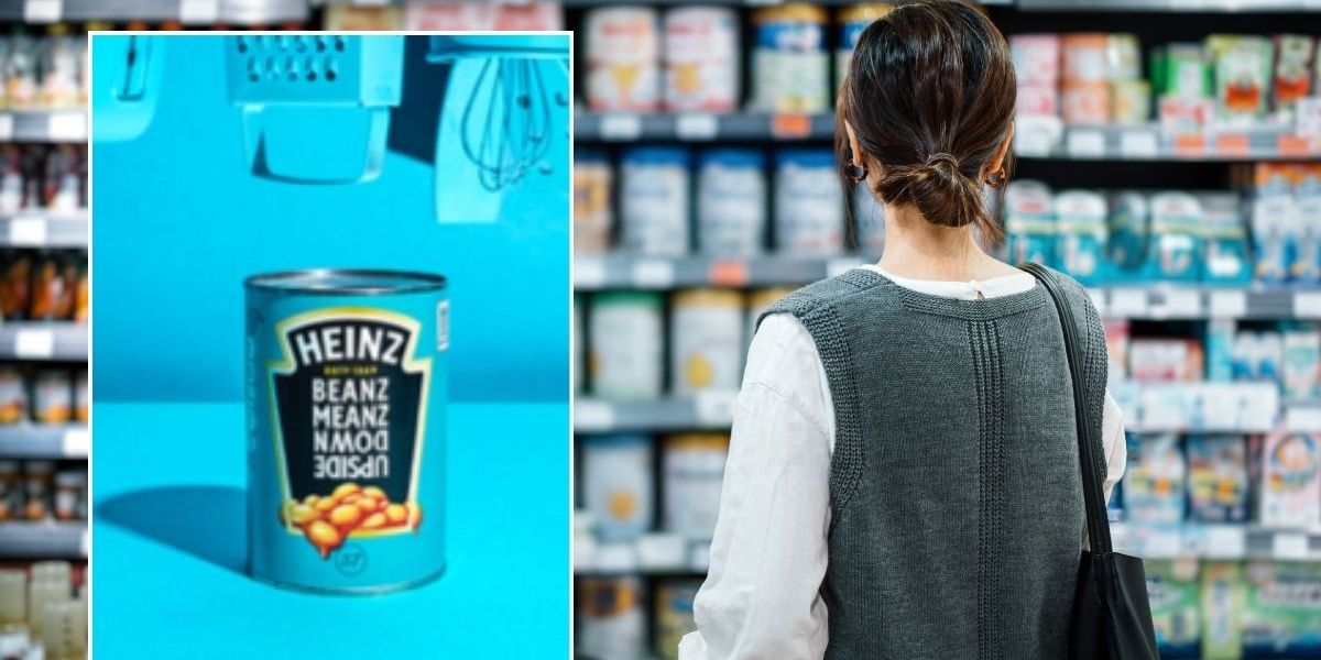 NextImg:Heinz launched 'upside-down' can of Baked Beanz to tackle common problem