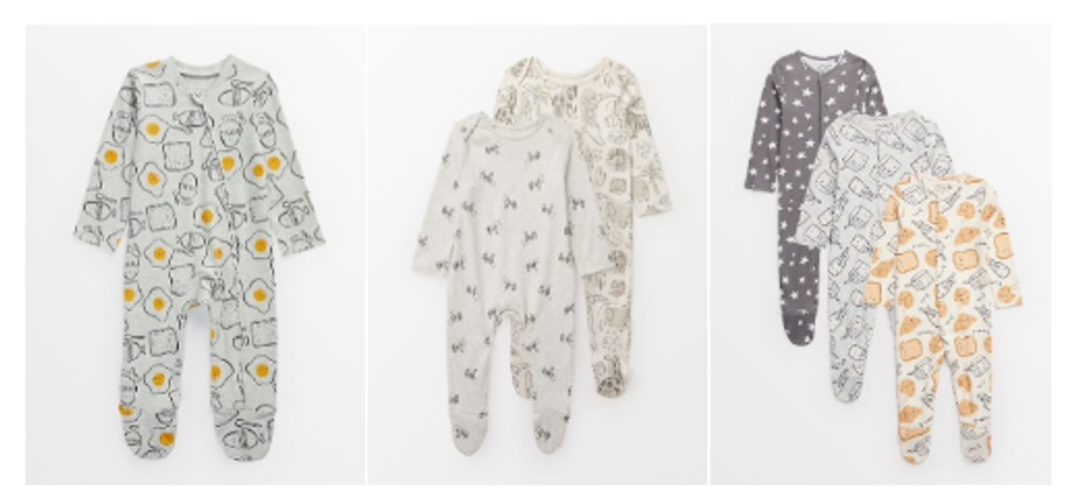 Sainsbury's sleepsuits