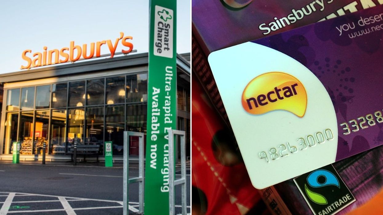 Sainsbury's Smart Charge facilities and a Nectar card