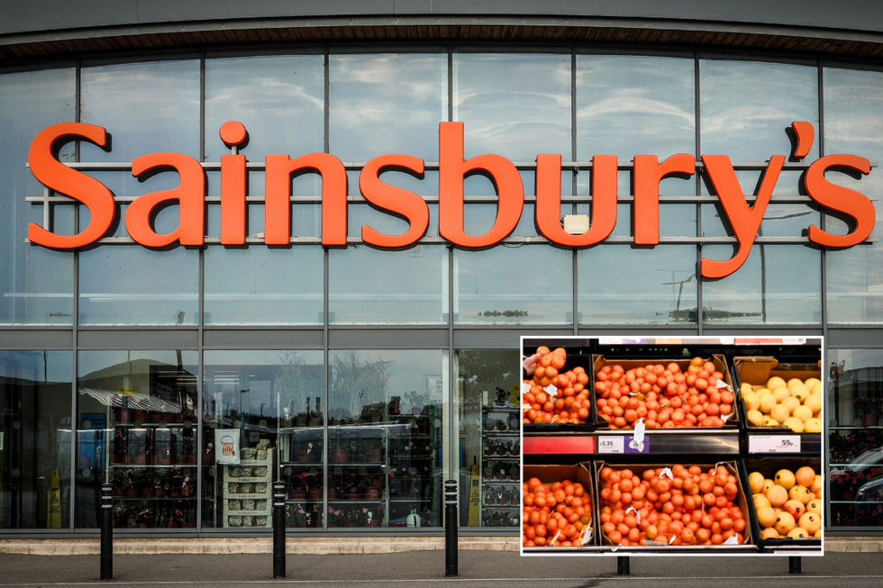 Sainsbury's store / fruit in Sainsbury's