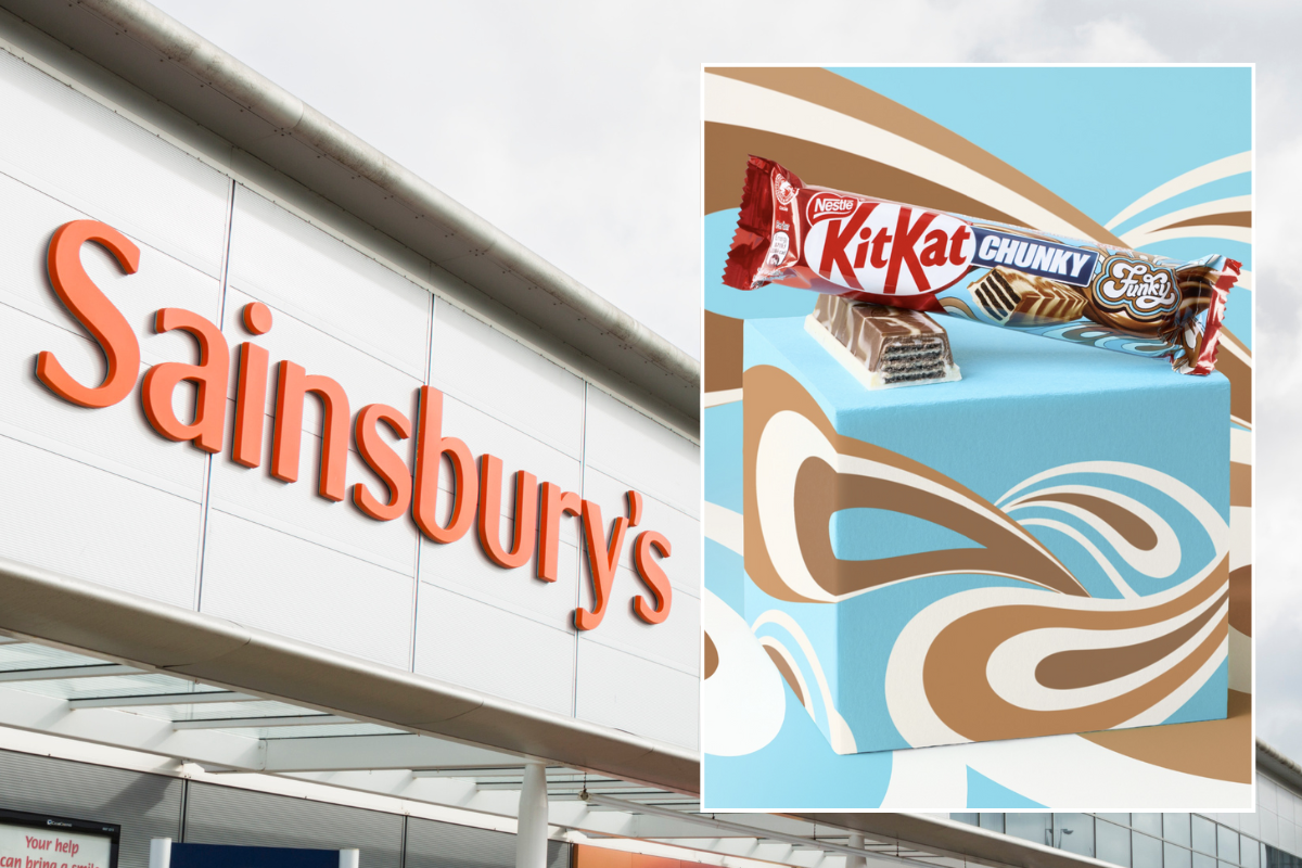 Sainsbury's store; KitKat