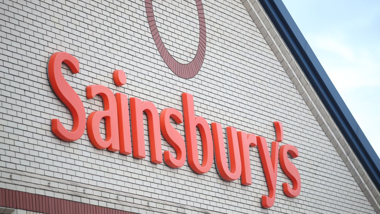 Sainsbury's store sign