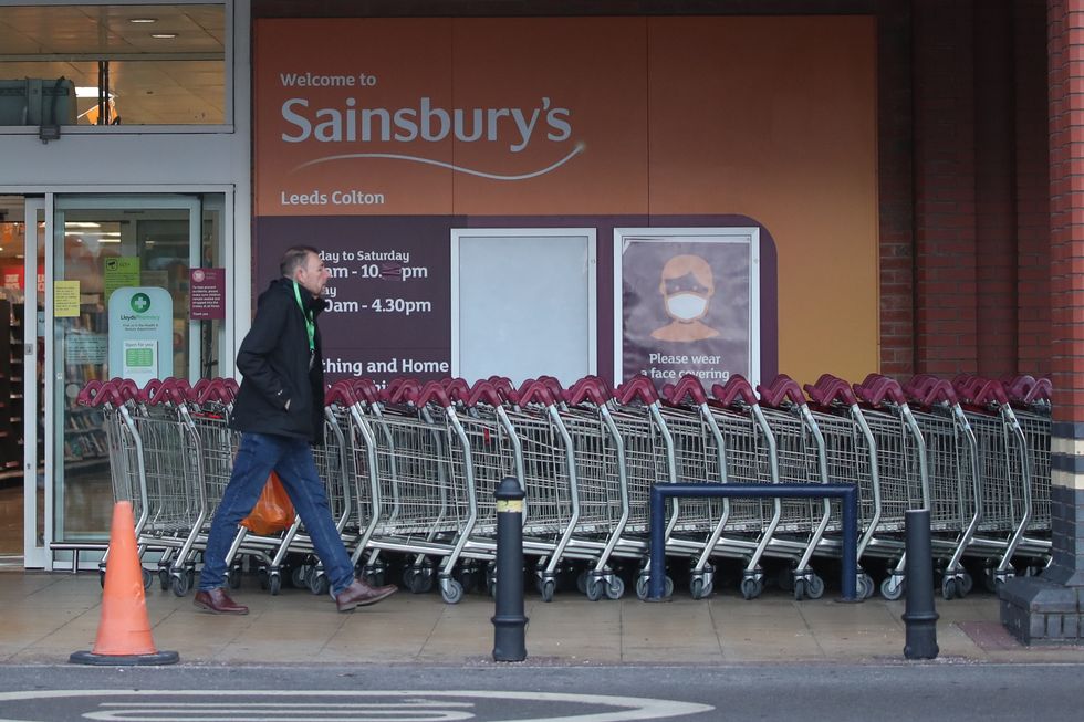 Sainsbury's supermarket at Colton, on the outskirts of Leeds