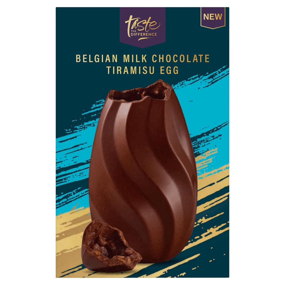 Sainsbury's Taste the Difference Belgian Milk Chocolate Tiramisu XL Easter Egg