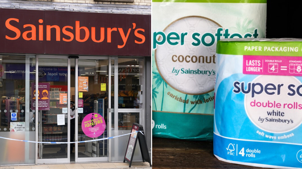 Sainsbury's toilet kitchen roll