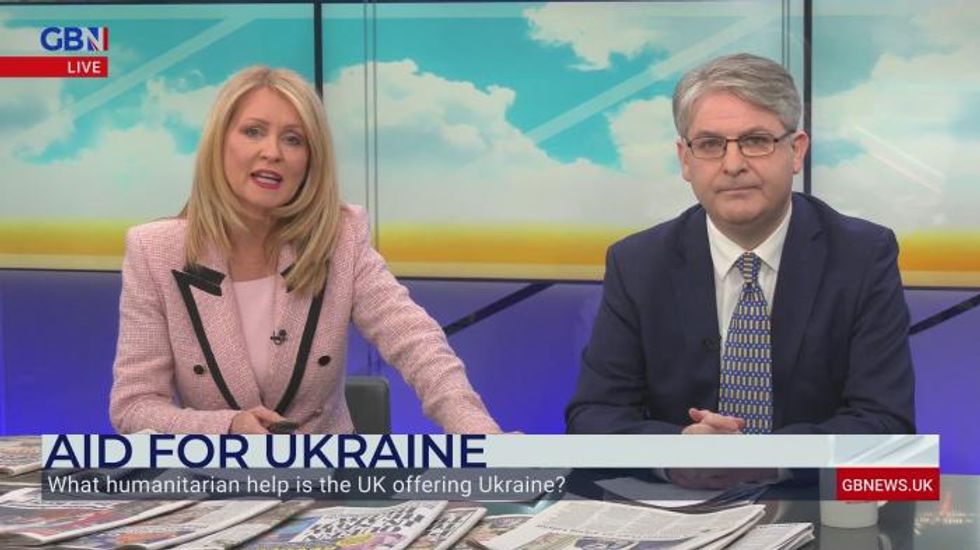 Sajid Javid tells GB News the UK sent six flights of medical aid to Ukraine and will 'send out many more'
